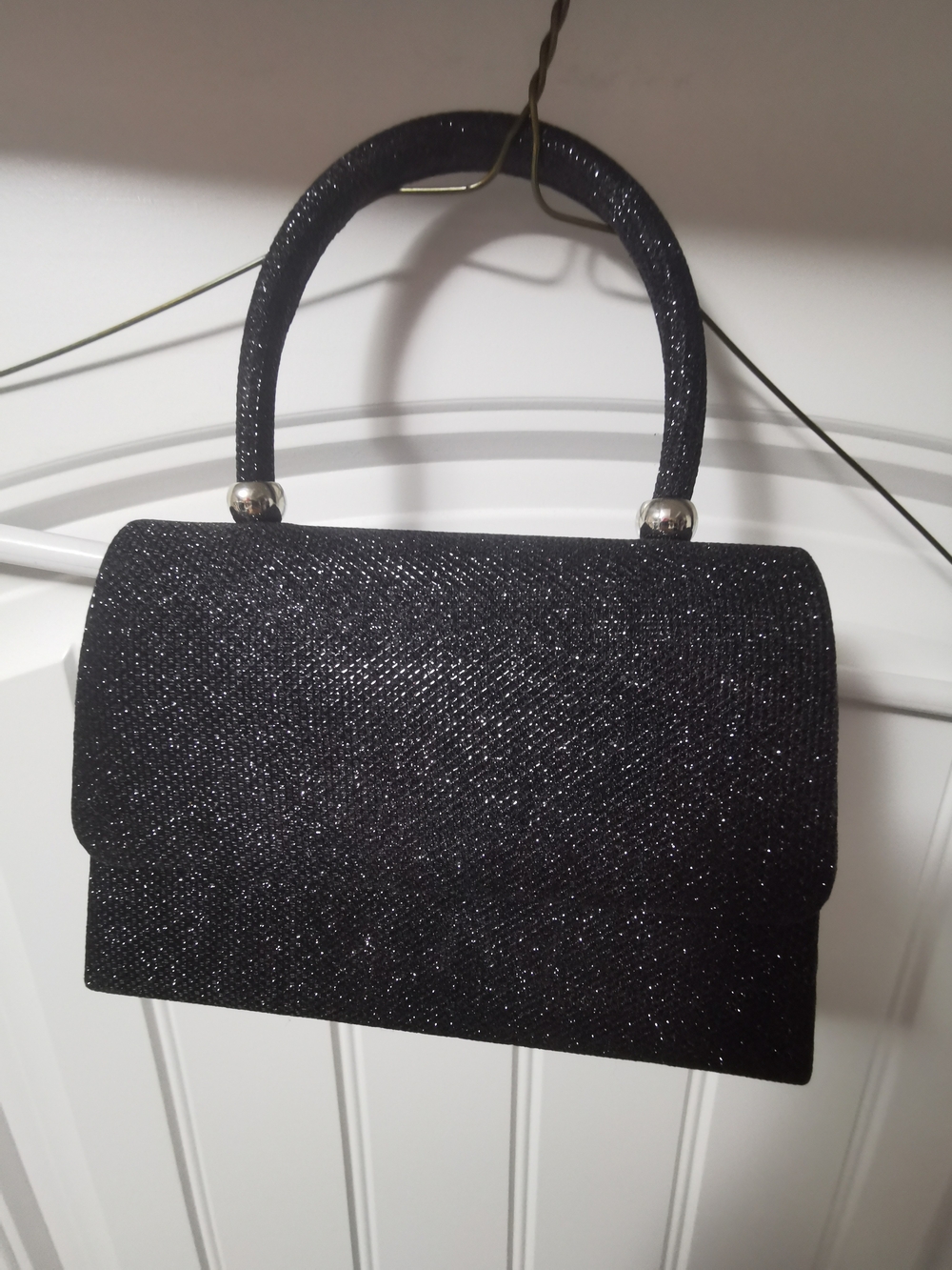 Sparkle Black Evening Handbag - Women